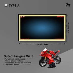 Display Frame for LEGO® TECHNIC™ Ducati Panigale V4 S