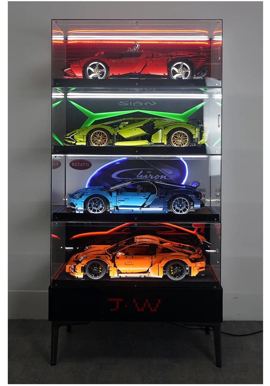 【Premium】LEGO® Bugatti Chiron Acrylic Display Case