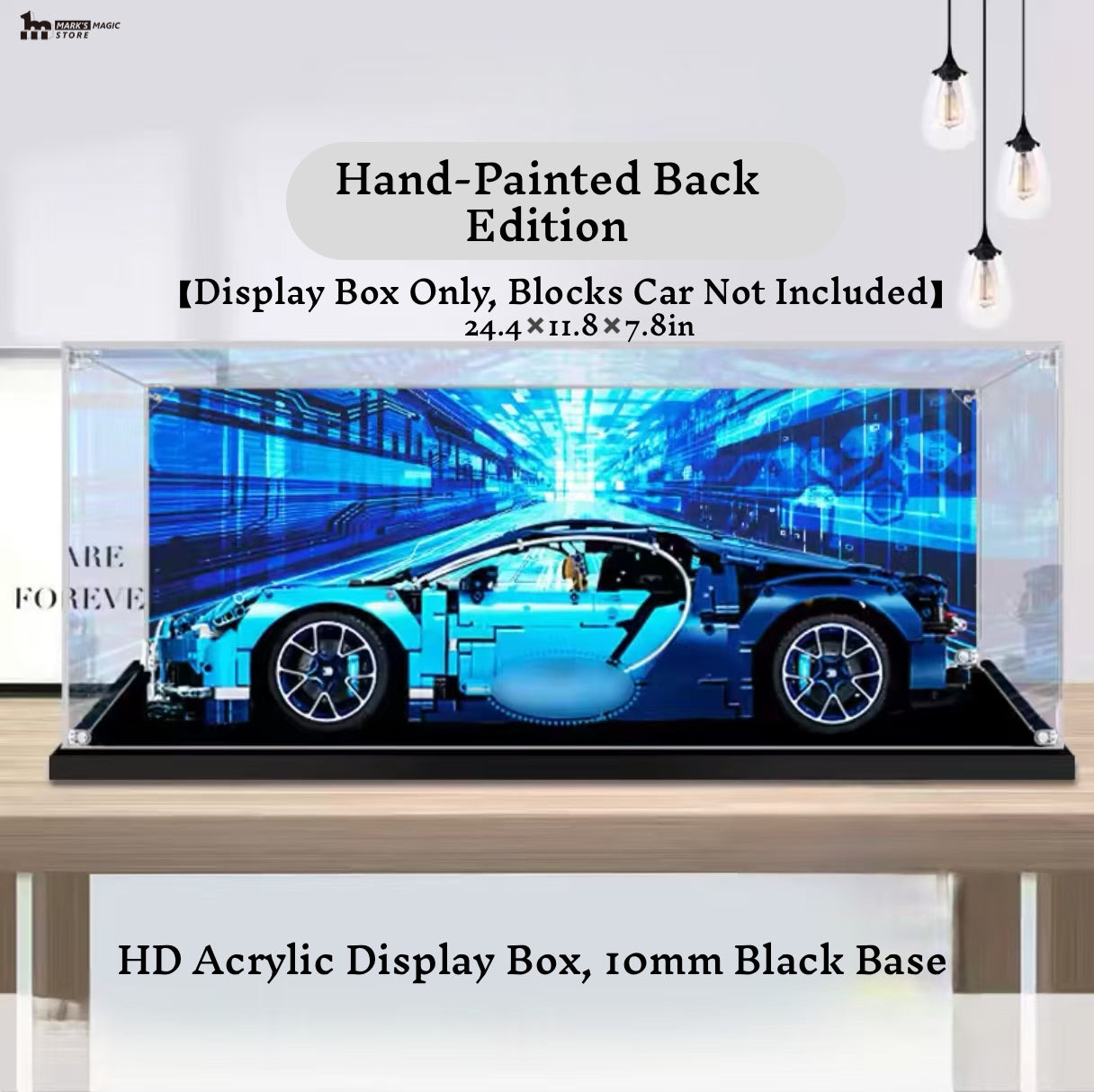 Acrylic Display Box For LEGO® Technic™ Supercar