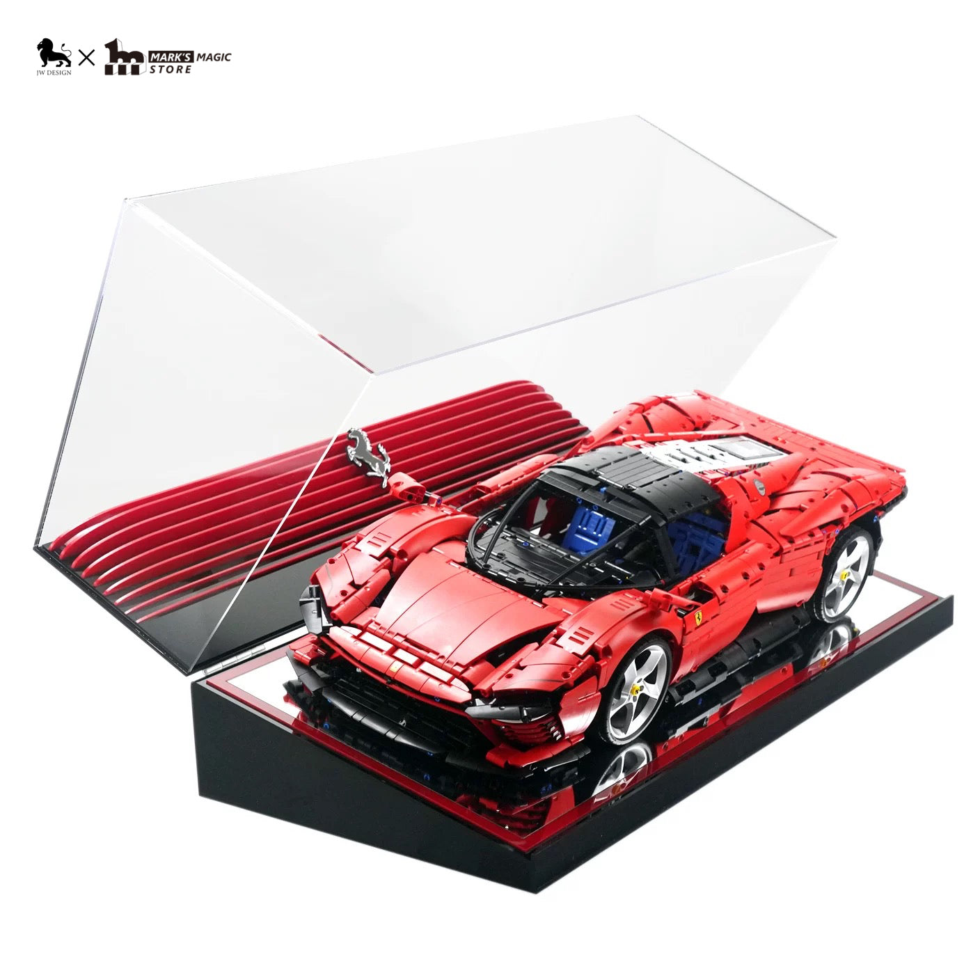 【Premium】LEGO® Ferrari Daytona SP3 Acrylic Display Case