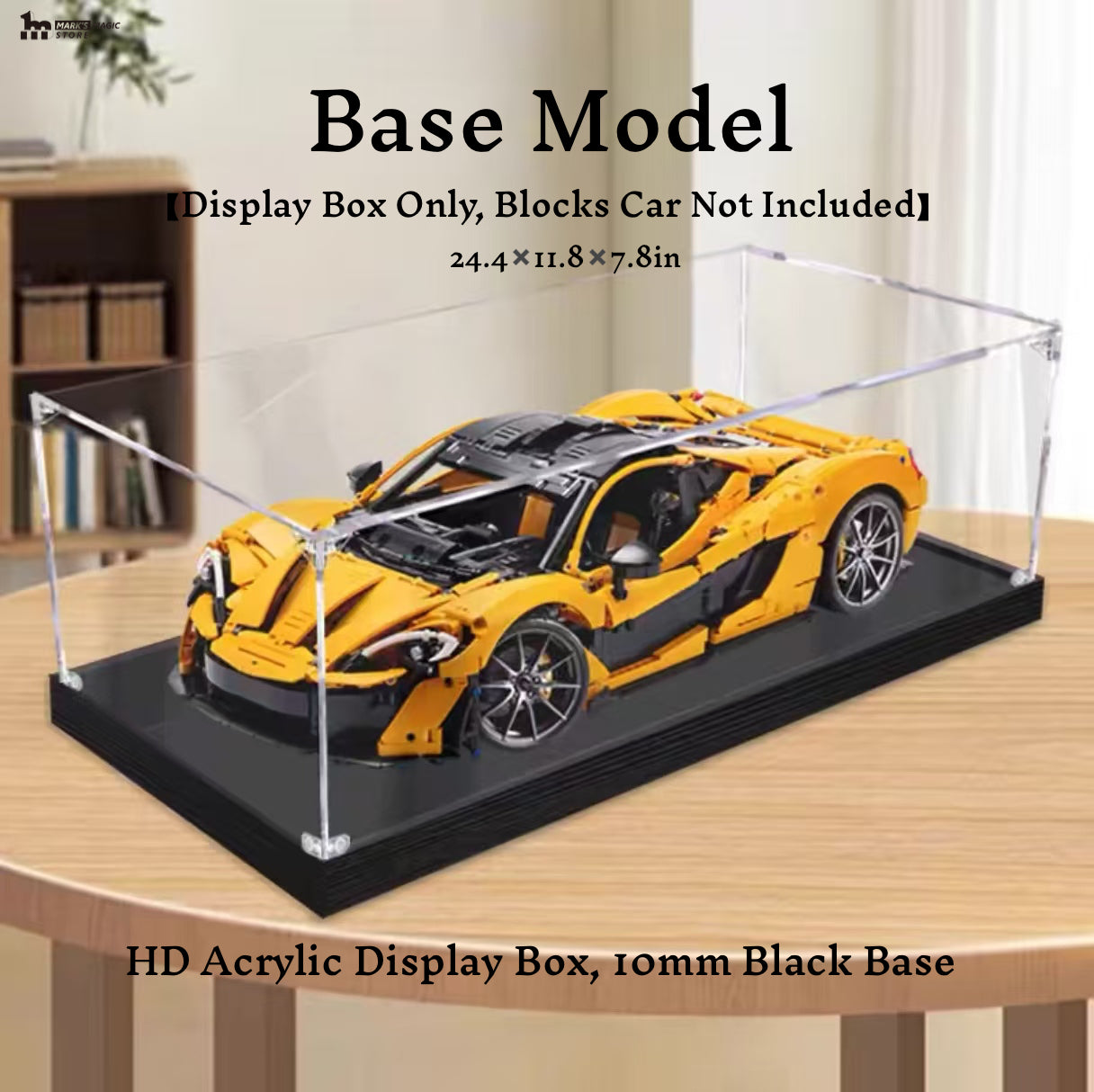 Acrylic Display Box For LEGO® Technic™ Supercar