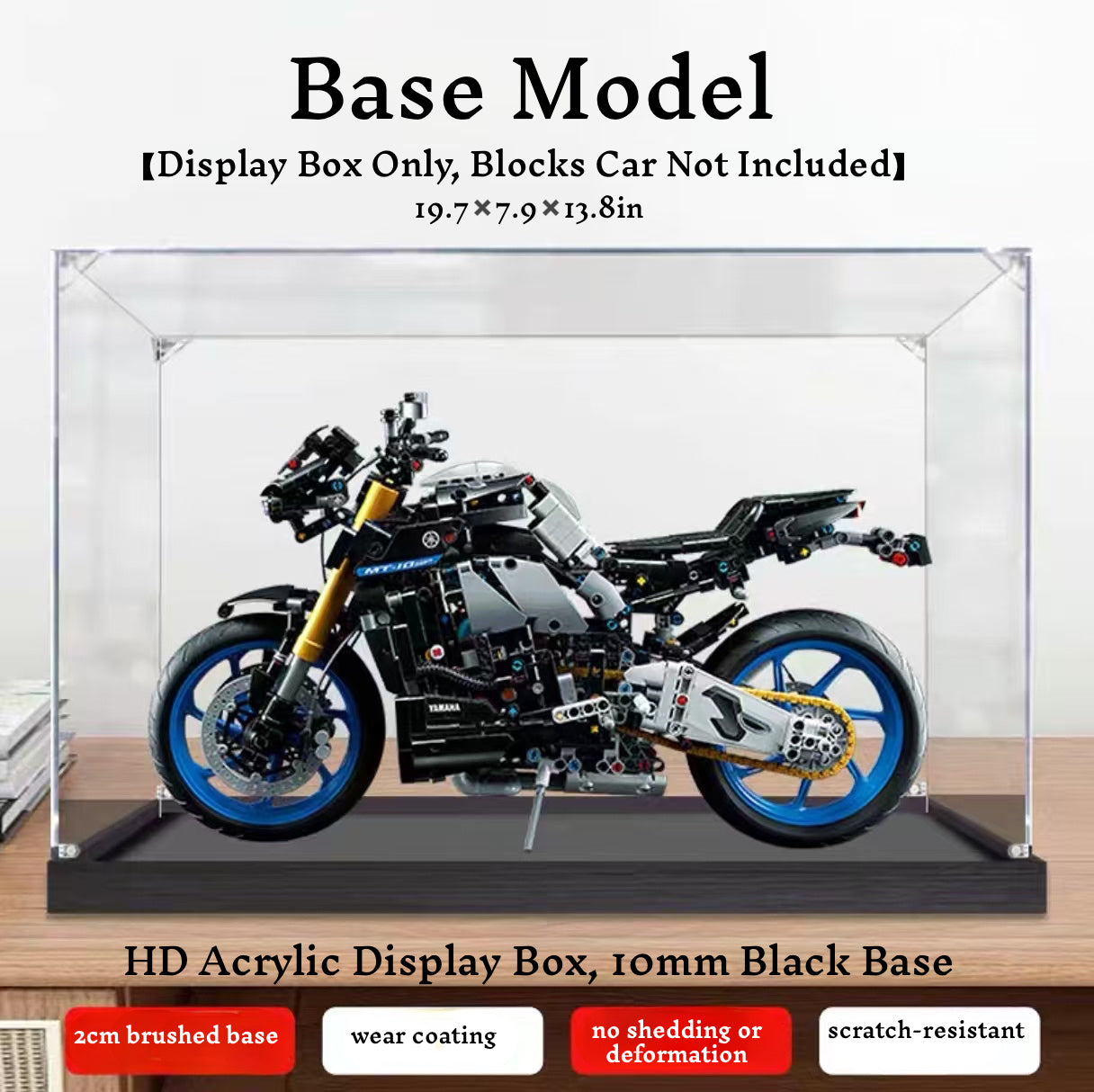 LEGO® Motorcycle Display Case