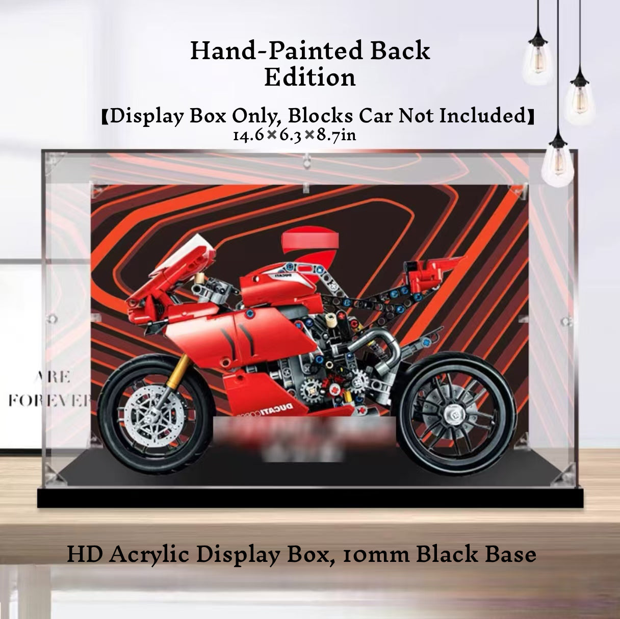 LEGO® Motorcycle Display Case