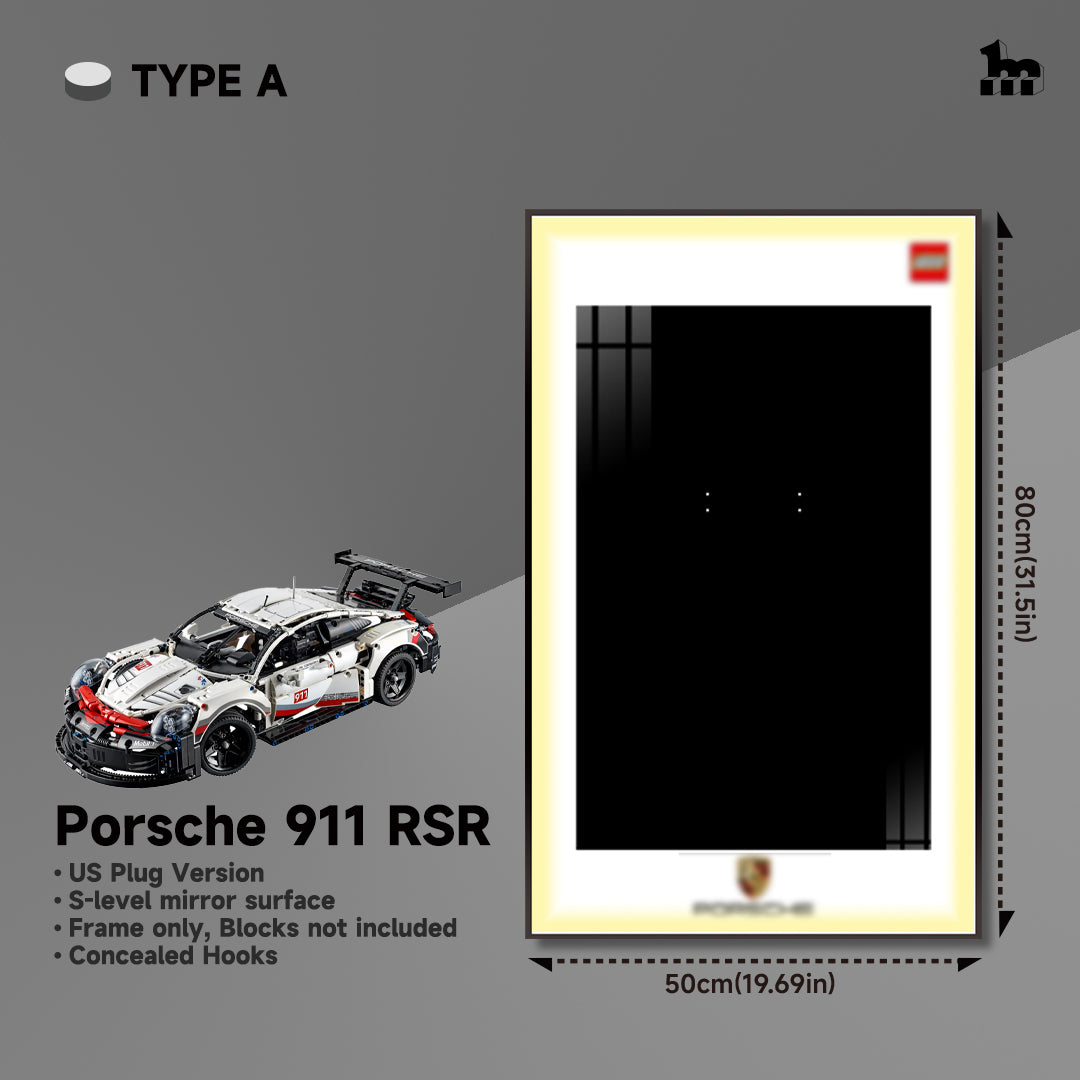 Car Display frame for LEGO® TECHNIC™ Porsche 911 RSR