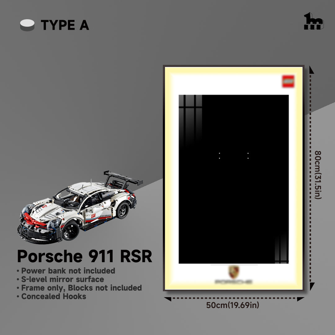 Car Display frame for LEGO® TECHNIC™ Porsche 911 RSR