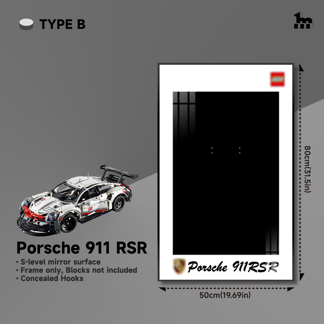 Car Display frame for LEGO® TECHNIC™ Porsche 911 RSR