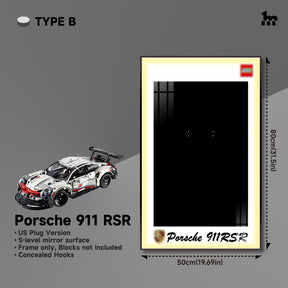 Car Display frame for LEGO® TECHNIC™ Porsche 911 RSR