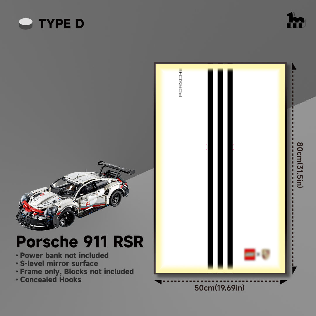 Car Display frame for LEGO® TECHNIC™ Porsche 911 RSR