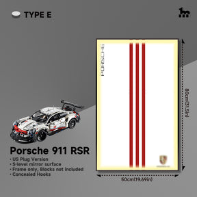 Car Display frame for LEGO® TECHNIC™ Porsche 911 RSR