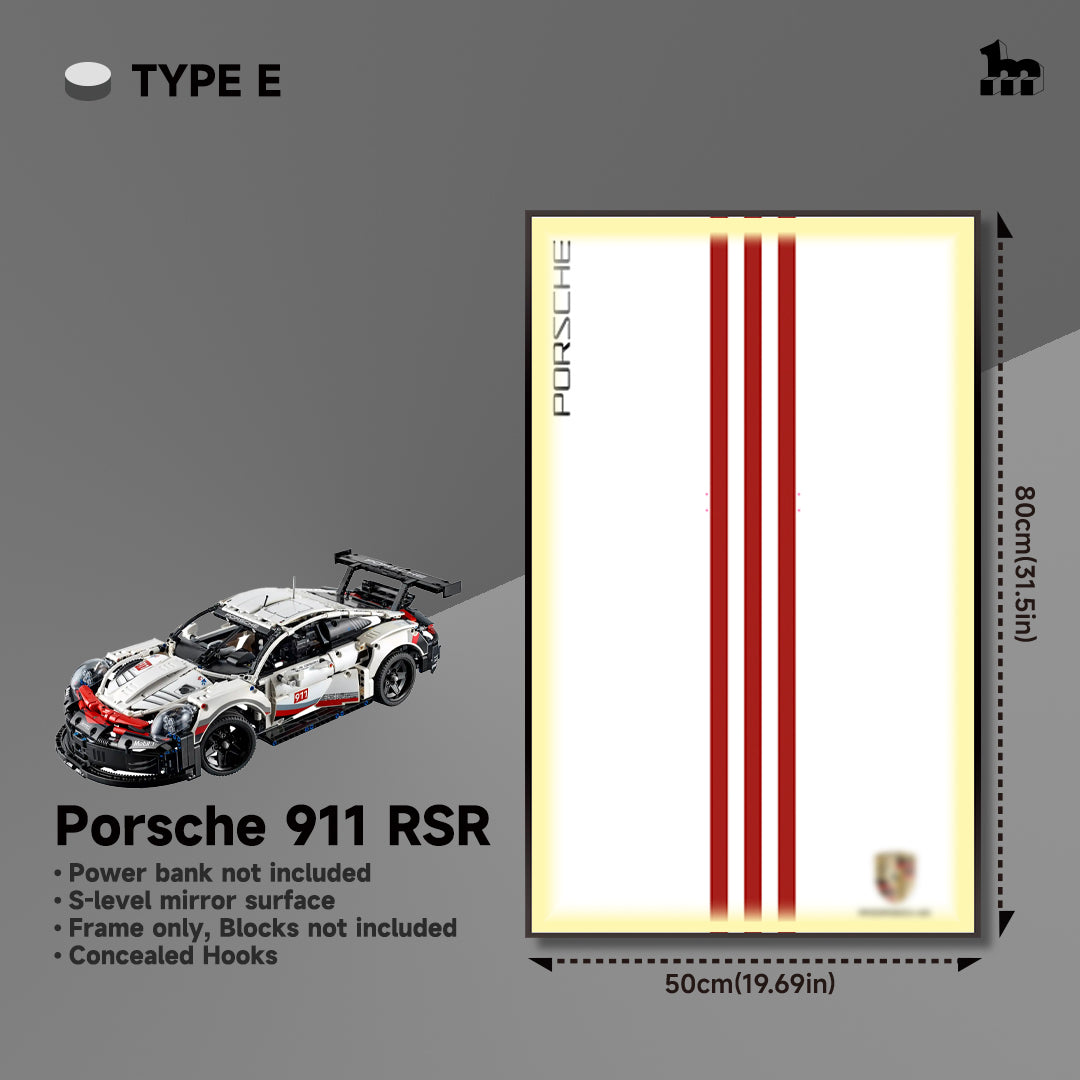 Car Display frame for LEGO® TECHNIC™ Porsche 911 RSR