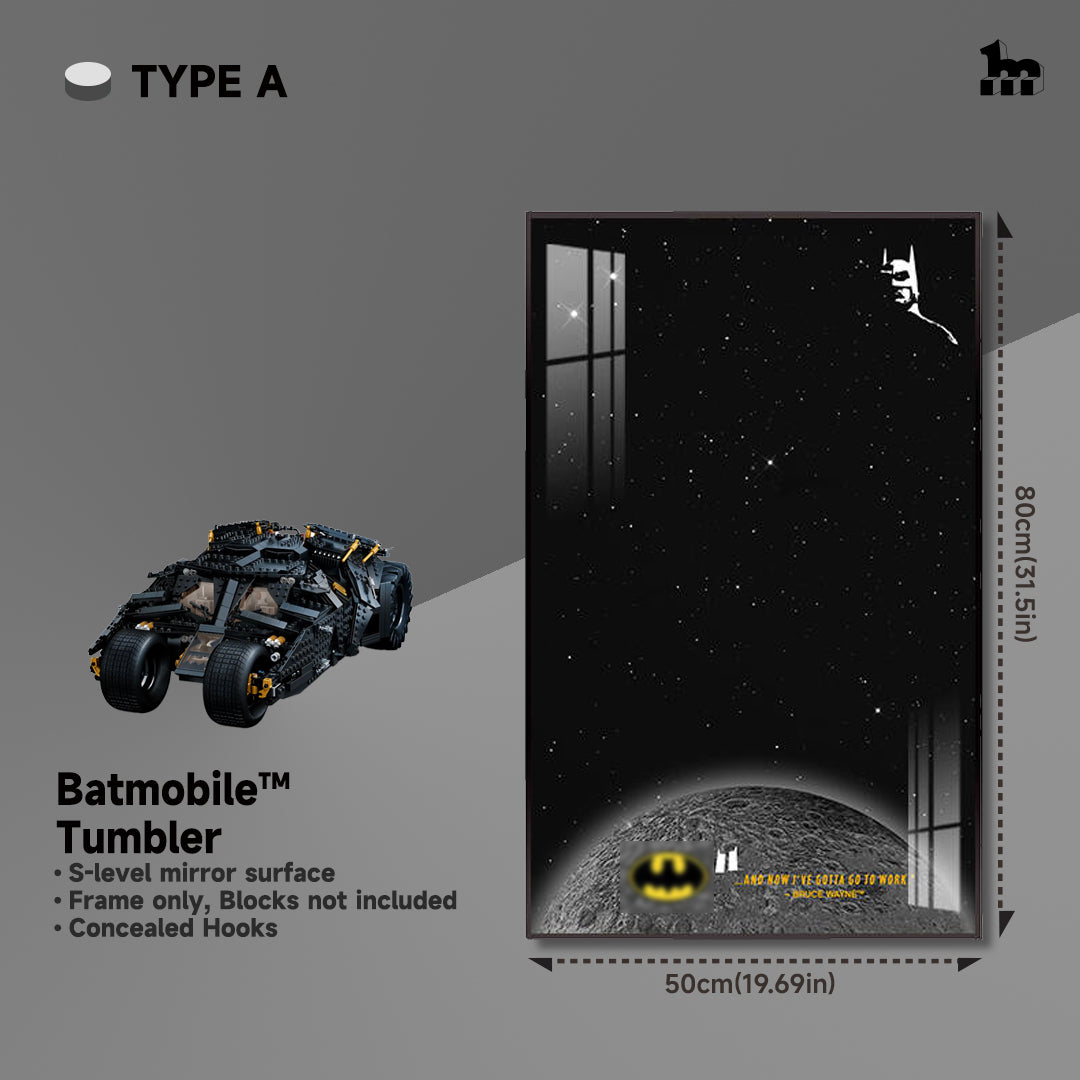 Display Frame for LEGO® TECHNIC™ Batmobile Tumbler