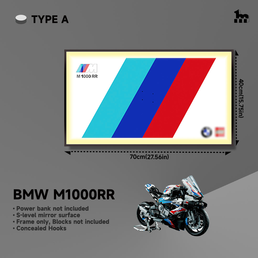 Display Frame for LEGO® TECHNIC™ BMW M1000R