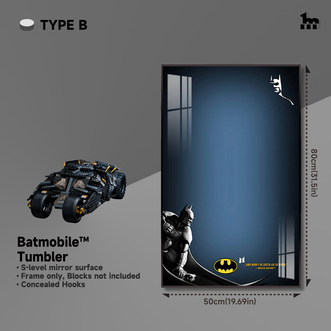 Display Frame for LEGO® TECHNIC™ Batmobile Tumbler