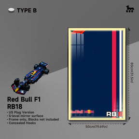 Wall Display Frame for F1 Red Bull RB18