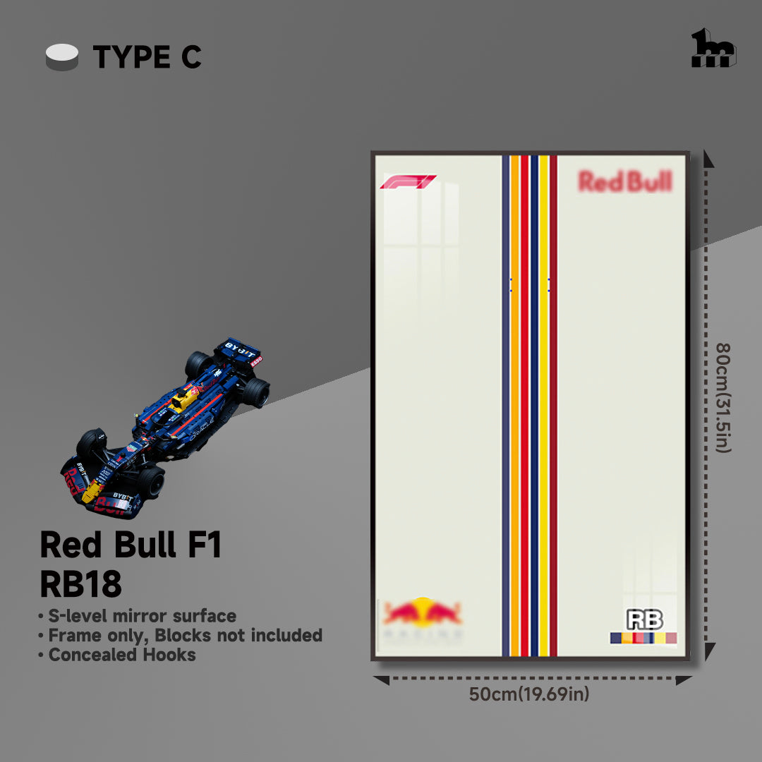 Wall Display Frame for F1 Red Bull RB18