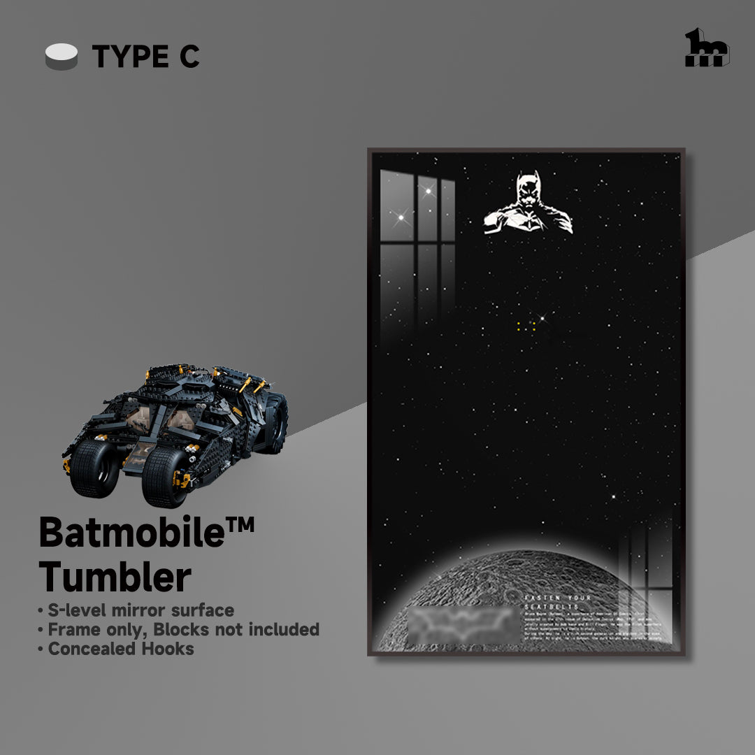 Display Frame for LEGO® TECHNIC™ Batmobile Tumbler