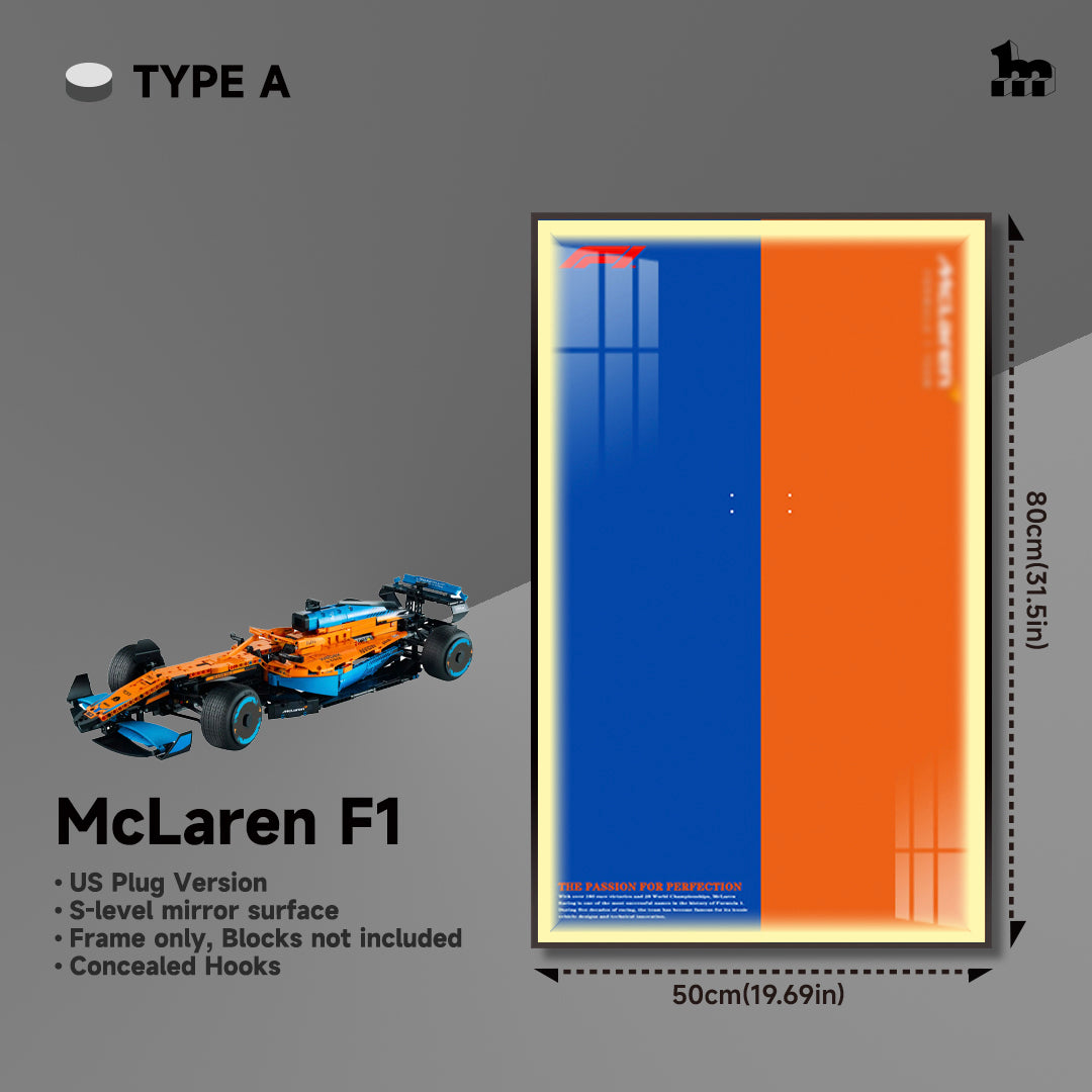 Car display Frame for LEGO® TECHNIC™ McLaren F1 42141