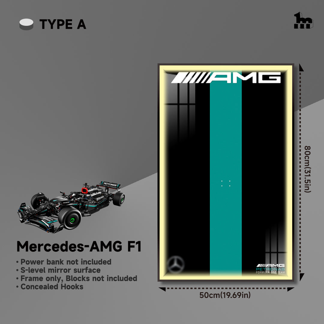 Car display Frame for LEGO® TECHNIC™ Mercedes AMG F1 42171