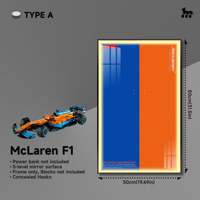 Car display Frame for LEGO® TECHNIC™ McLaren F1 42141