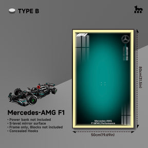 Car display Frame for LEGO® TECHNIC™ Mercedes AMG F1 42171