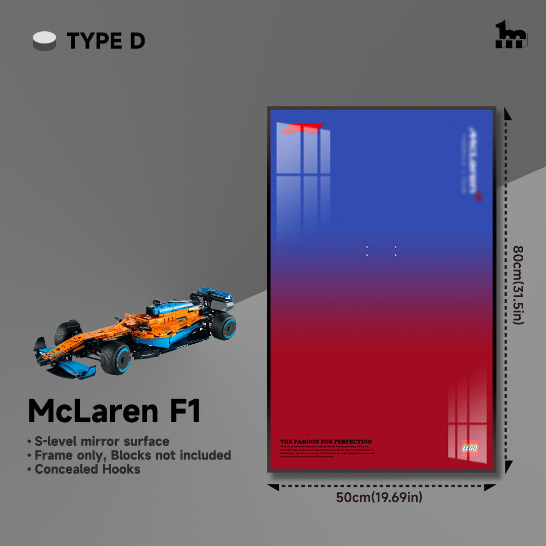 Car display Frame for LEGO® TECHNIC™ McLaren F1 42141