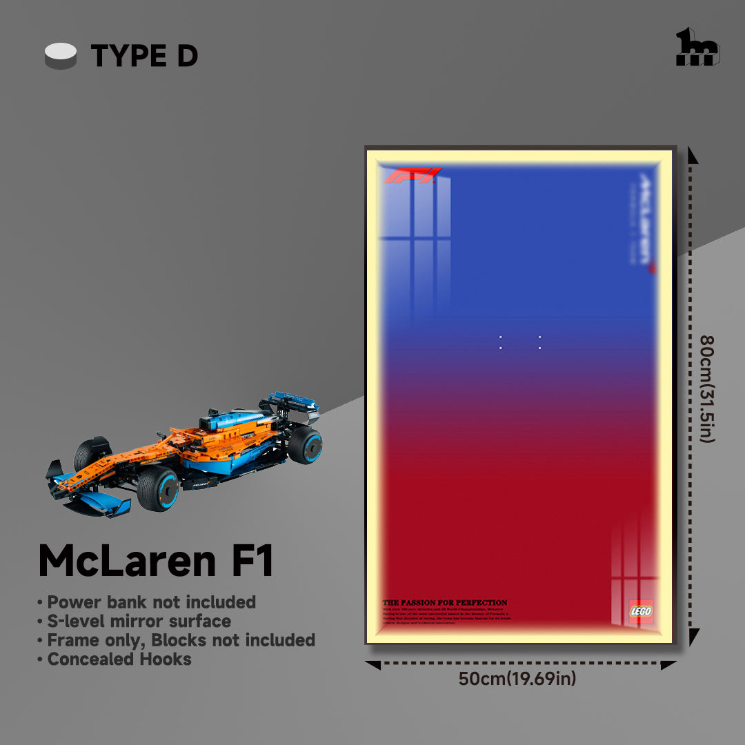 Car display Frame for LEGO® TECHNIC™ McLaren F1 42141