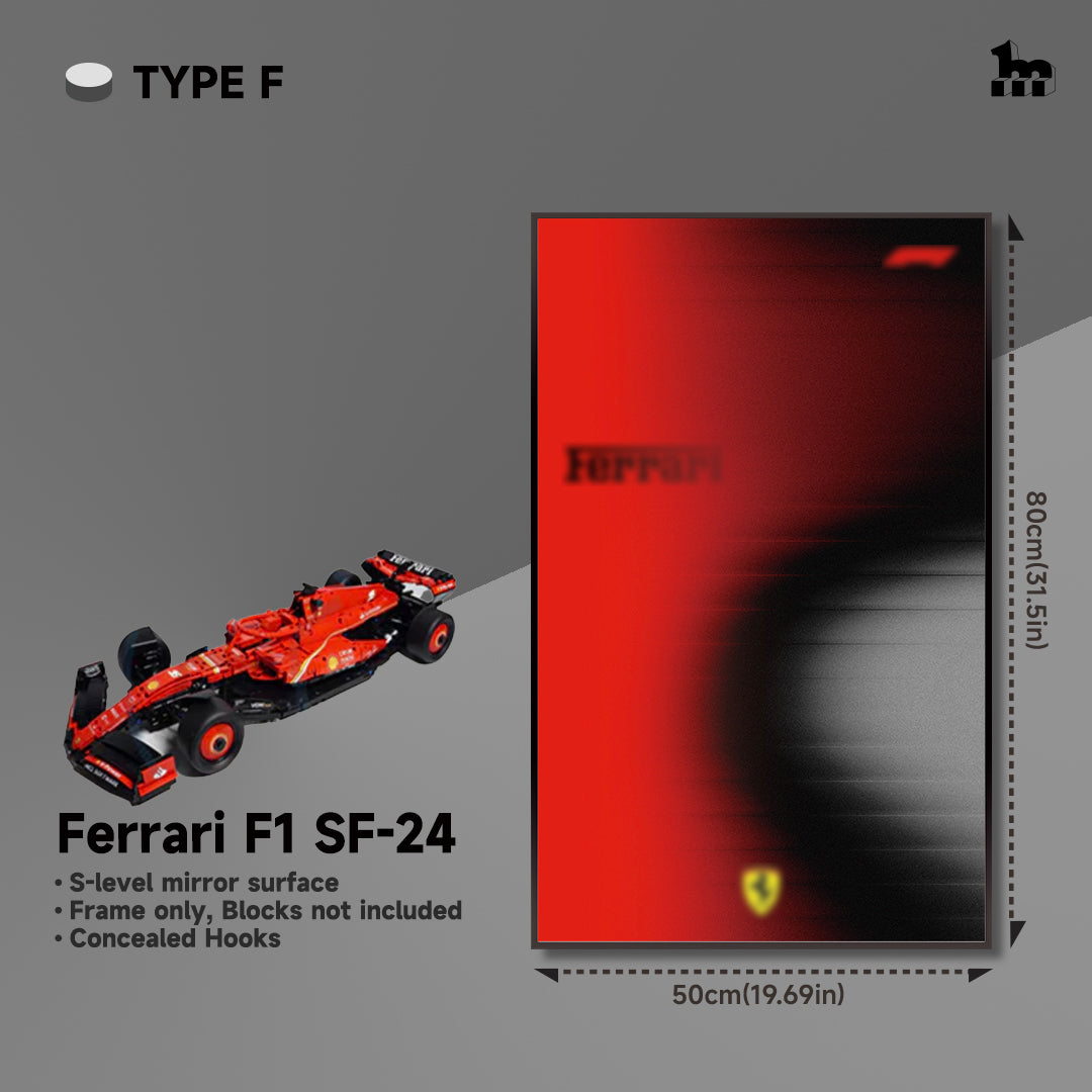 Car Display Frame For LEGO® TECHNIC™ Ferrari F1 SF-24 42207