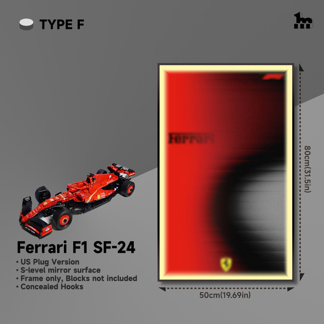 Car Display Frame For LEGO® TECHNIC™ Ferrari F1 SF-24 42207