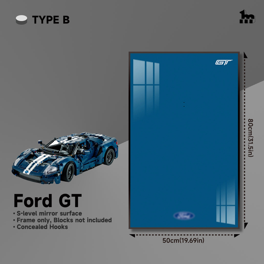 CarCarDisplay Frame for LEGO® TECHNIC™  Ford GT 42154