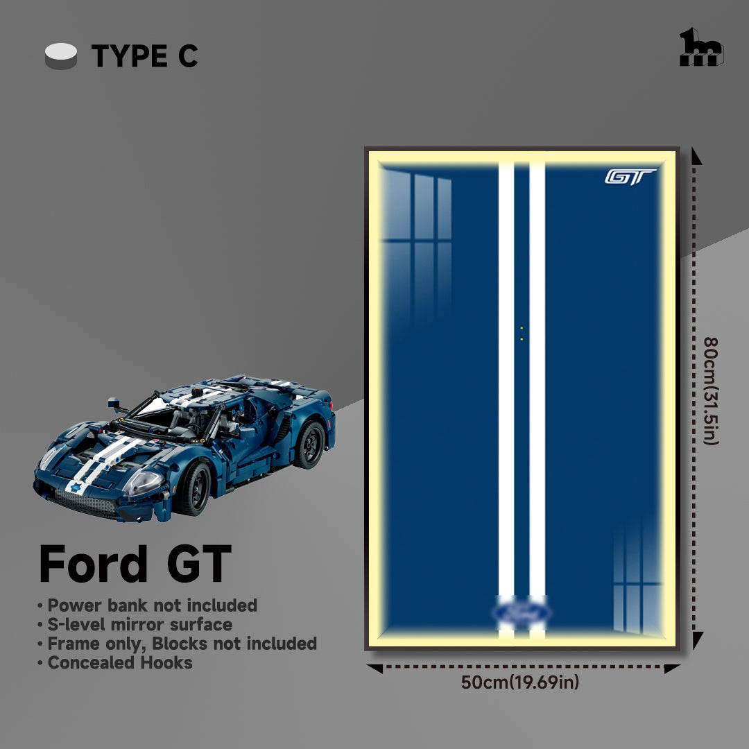 CarCarDisplay Frame for LEGO® TECHNIC™  Ford GT 42154