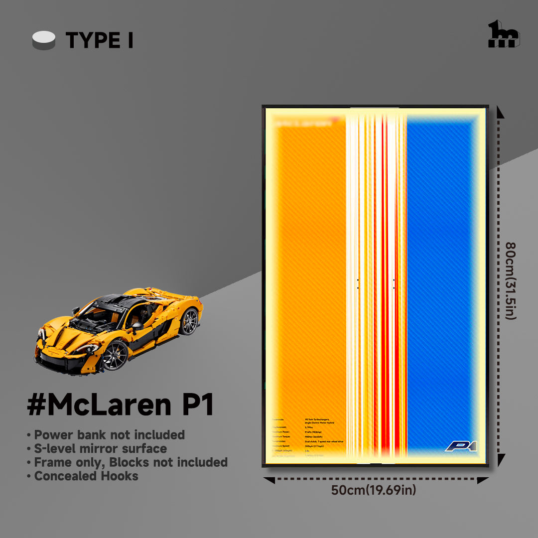 Car Display  Frame For LEGO® TECHNIC™ McLaren P1 42172