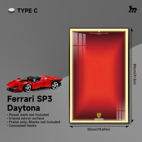 Car Display Frame for LEGO® TECHNIC™ Ferrari Daytona SP3 42143