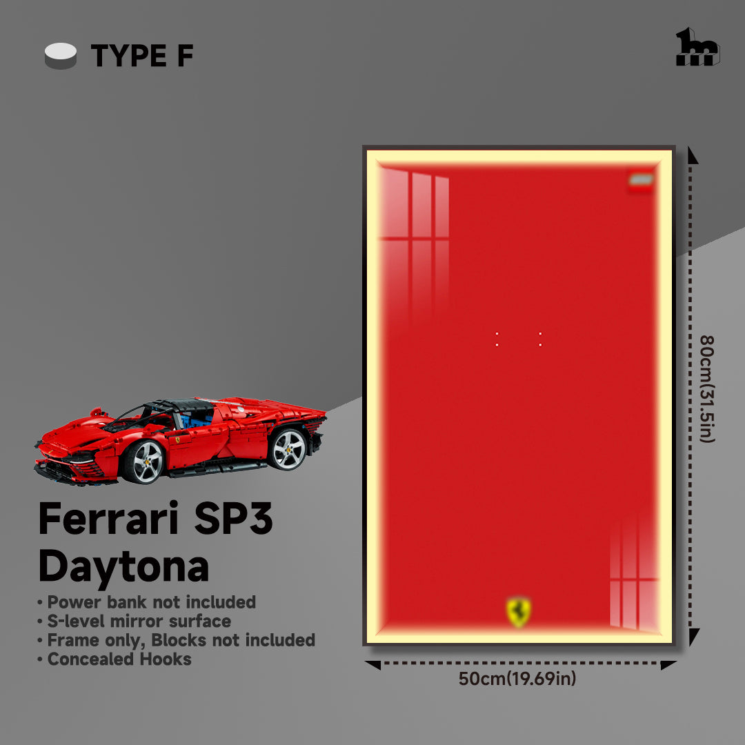 Car Display Frame for LEGO® TECHNIC™ Ferrari Daytona SP3 42143