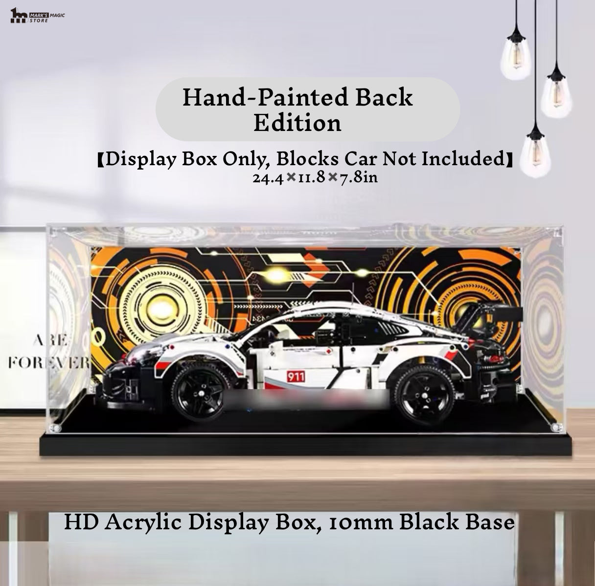 Acrylic Display Box For LEGO® Technic™ Supercar