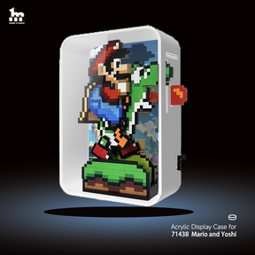 Display case for  LEGO®  Mario and Yoshi 71438