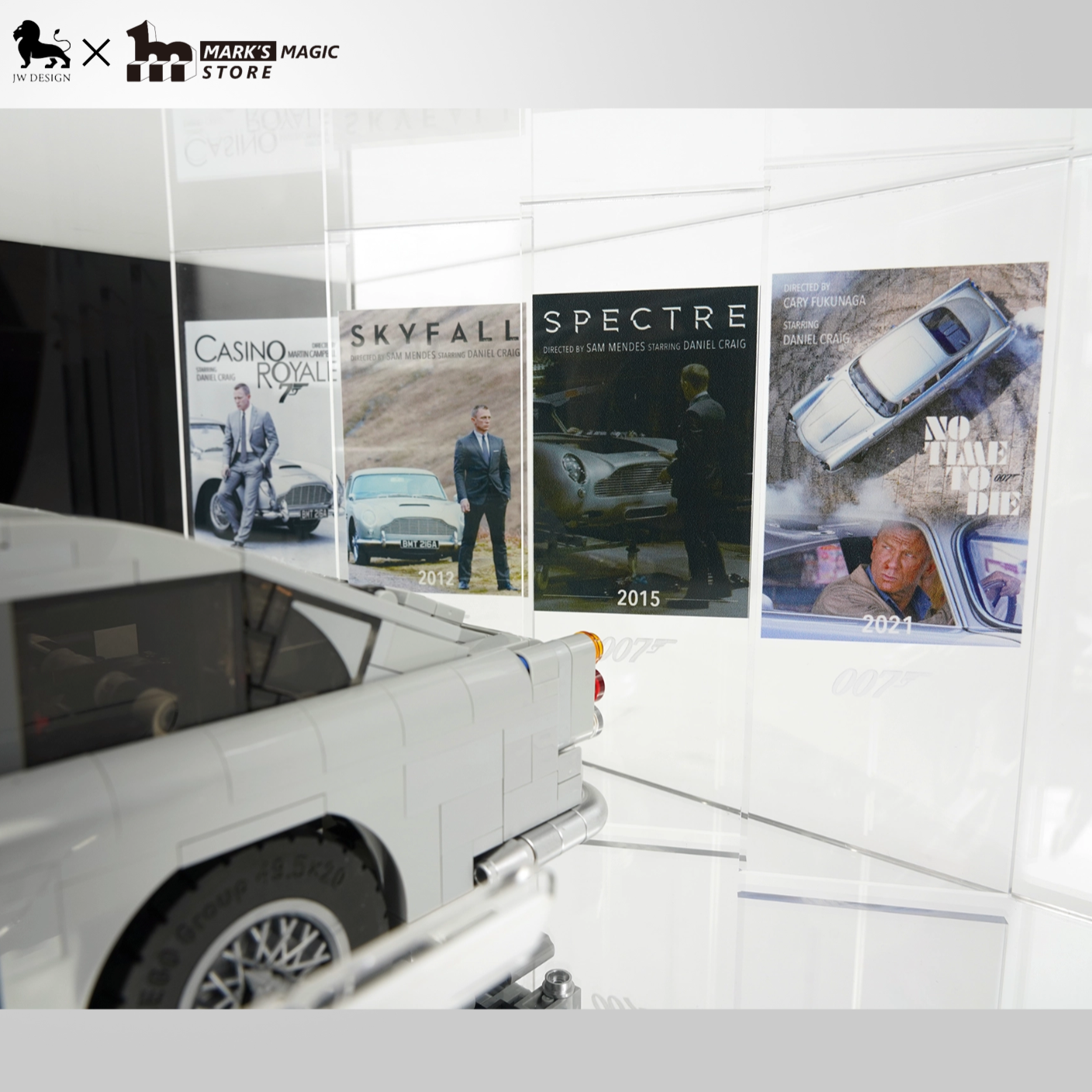 【Premium】LEGO® 10262 Aston Martin DB5 Acrylic Display Case