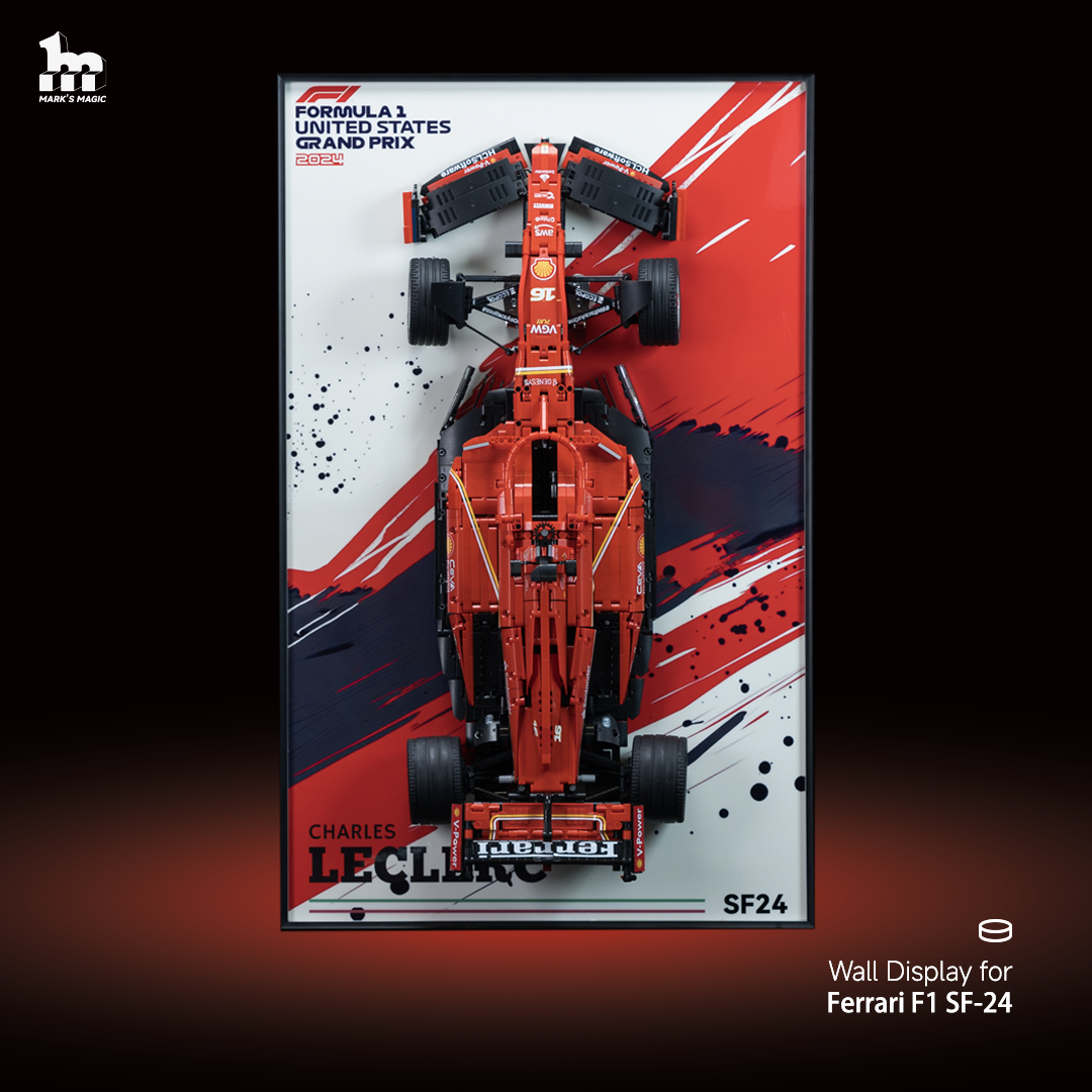 Car Display Frame For LEGO® TECHNIC™ Ferrari F1 SF-24 42207